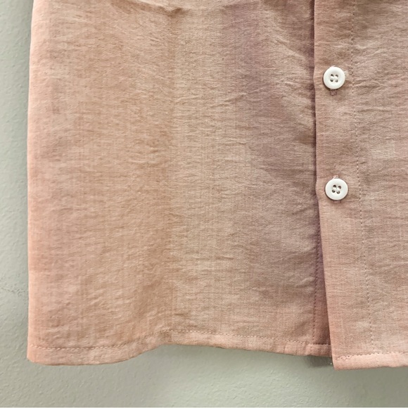 SHEIN • Short Sleeved Button Down Shirt - Picture 3 of 4